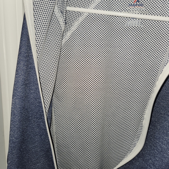 New England Patriots Blue Zip-Up Jacket Size Large NWOT - Picture 11 of 16